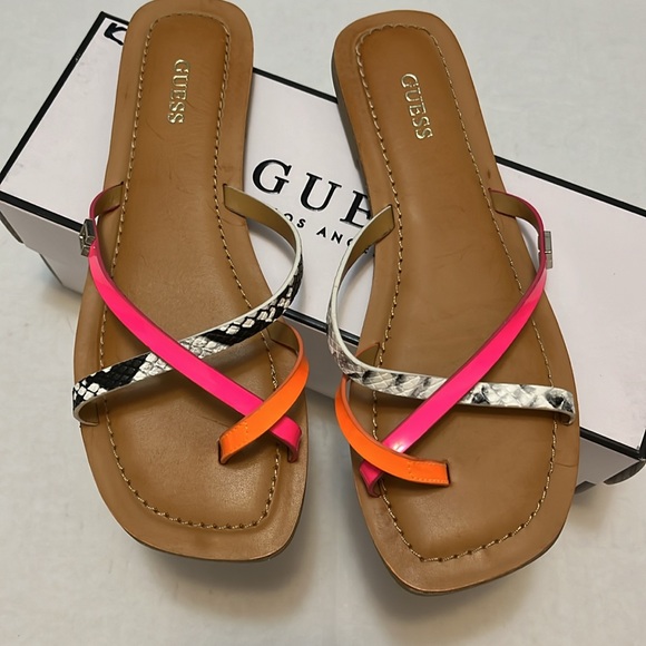 Guess Corabel Colorful Sandals 7 - Picture 3 of 10